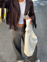 Sierra™ | Giacca in pelle scamosciata con frange