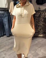 Élodie™ | Abito casual con cappuccio