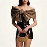 Solene™ | Borsa intrecciata in pelle vegana