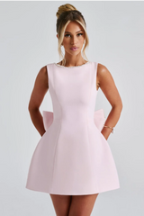 LUCIE | ROBE COURTE AVEC NĹ’UD