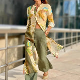 Miréliane – Elegante set coordinato in lino