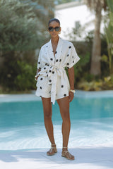 Luna™ | Completo estivo a pois elegante e giocoso