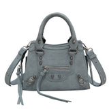 BORSA IN DENIM BLU ORIZZONTE