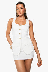 Sabine™ | Ensemble 2 Pièces avec Boutons Dorés