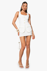 Sabine™ | Ensemble 2 Pièces avec Boutons Dorés