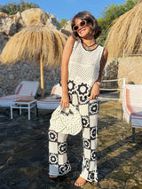 Clair™ | Set estivo all'uncinetto floreale