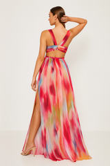 Freya™ | Robe Maxi Peinte