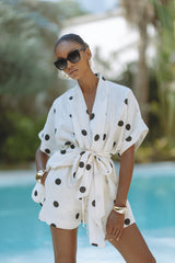 Luna™ | Completo estivo a pois elegante e giocoso